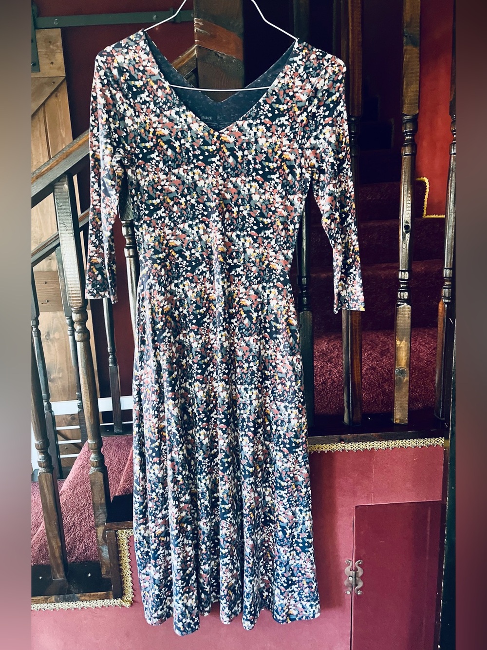 Pact fit & flare midi dress - fall-to-spring casual chic!